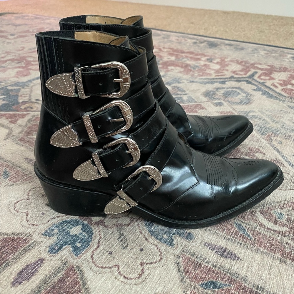 Toga Pulla western leather boots